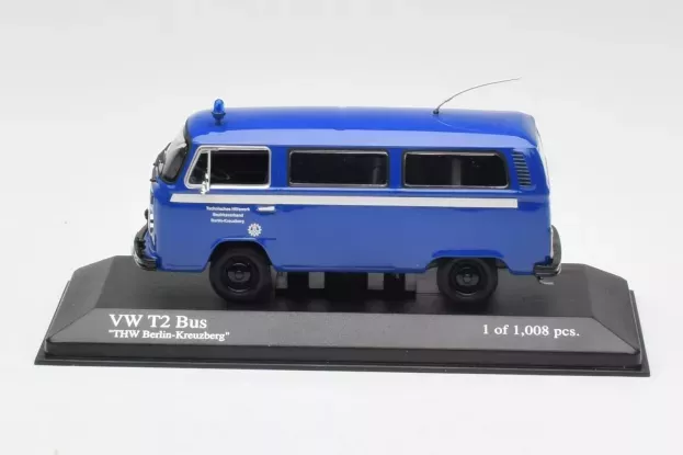 Minichamps Volkswagen T2 Minibus Thw 1979 1:43 400053094